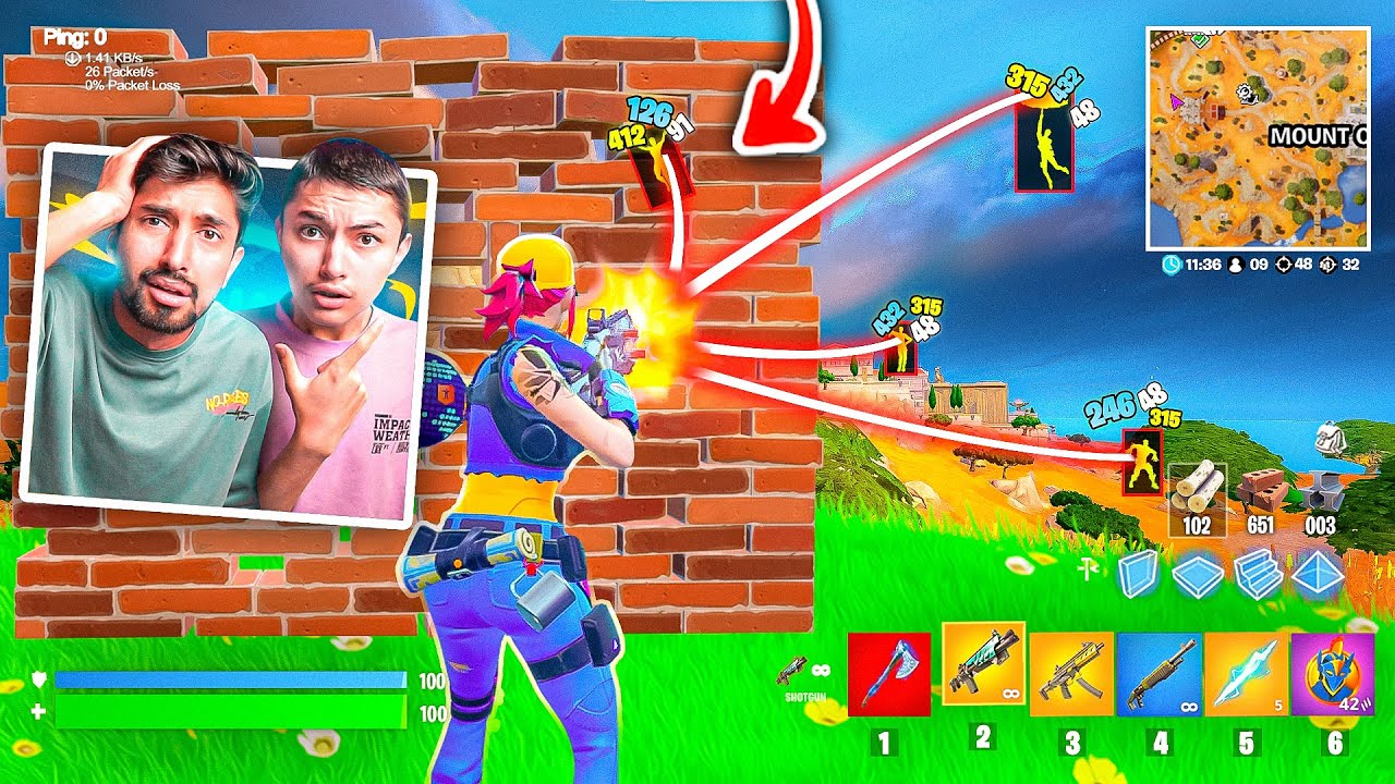 سوينا اوسخ قلتش في فورت نايت🔥😨((وليد  تحول الى هكر😱))Fortnite