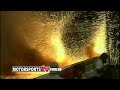 Spectacular Top Fuel Dragster Clutch Explosion