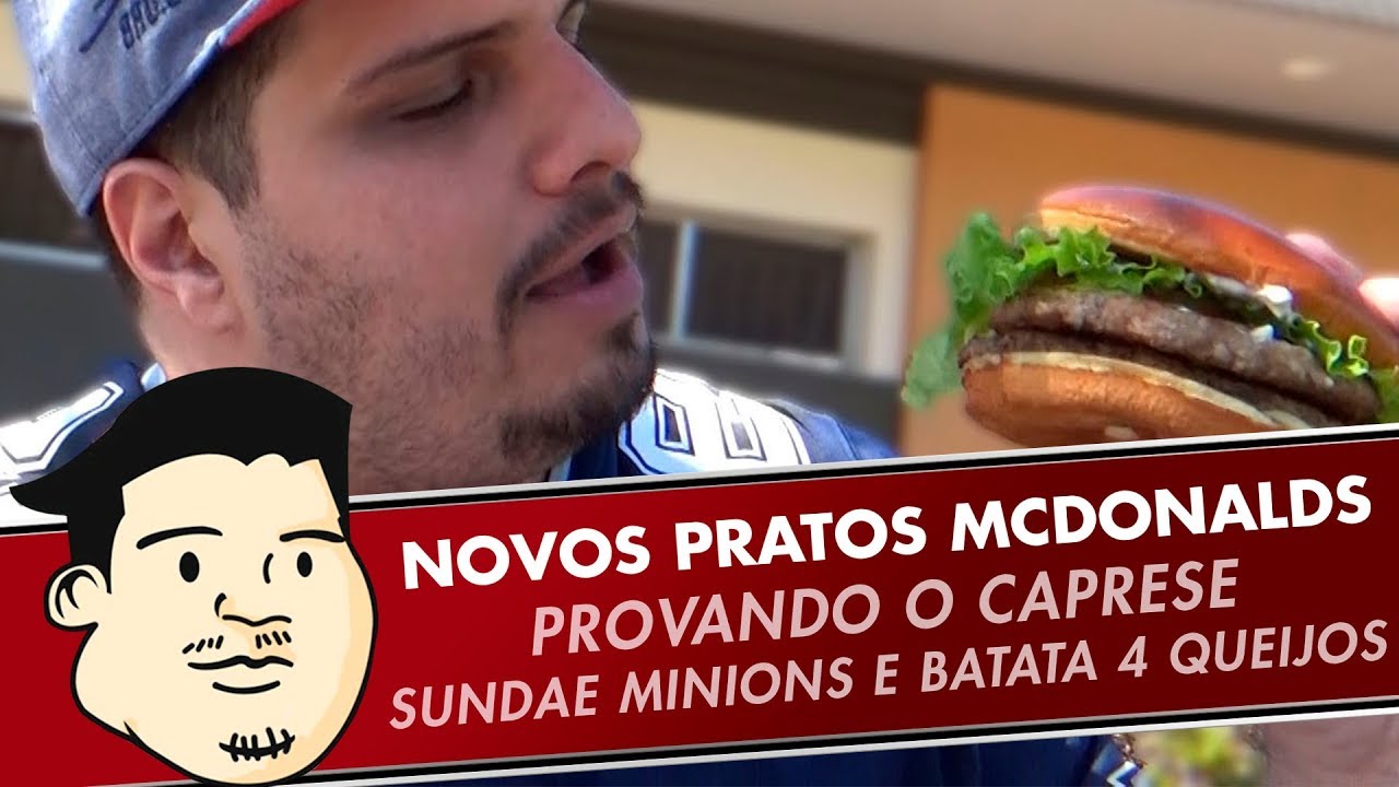 PROVANDO: NOVOS LANCHES MC DONALDS #1