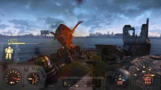 Fallout 4 -  6 Explosive weapons comparison - 10mm,Pipe,Spray,Combat,Assault and Minigun