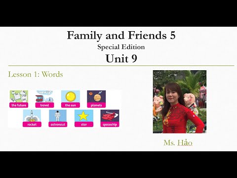 Unit 9, Lesson 1: Words - Tiếng Anh lớp 5