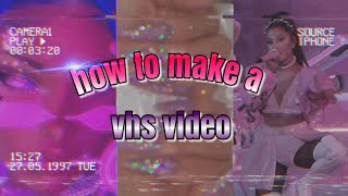 how to make a vhs video using your phone 📲 ( free apps) tutorial. screenshot 4
