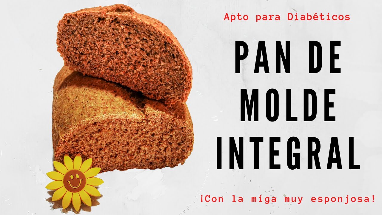 Pan de Molde Integral Casero I Apto para Diabéticos