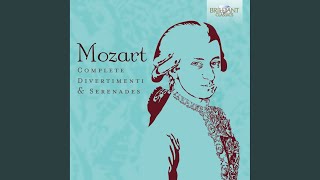Divertimento in B-Flat Major, K. 137: II. Allegro di Molto
