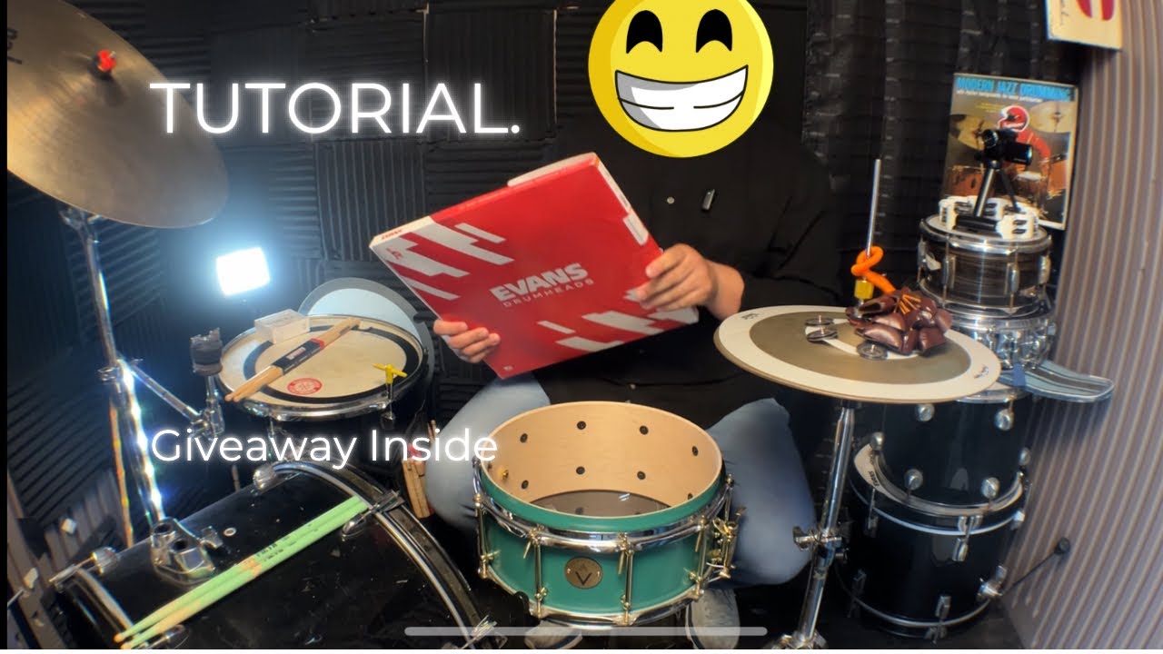 Probably the WORST Snare Drum Tuning Video on YouTube.