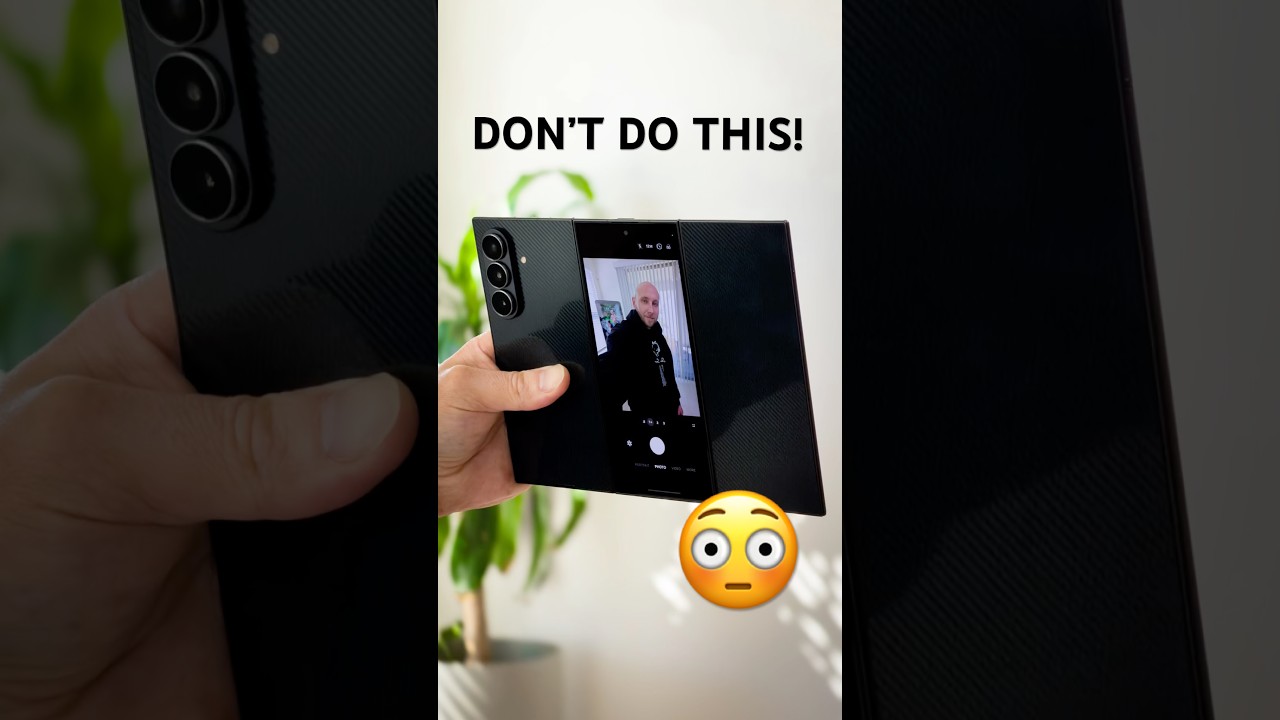 How To Use Cover Screen Preview On The Galaxy Trifold