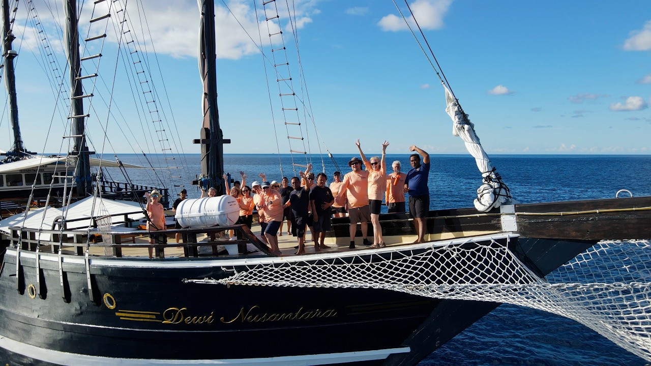 ⁣Dewi Nusantara Cruise 2608 Ambon, Central Maluku & the Banda Islands