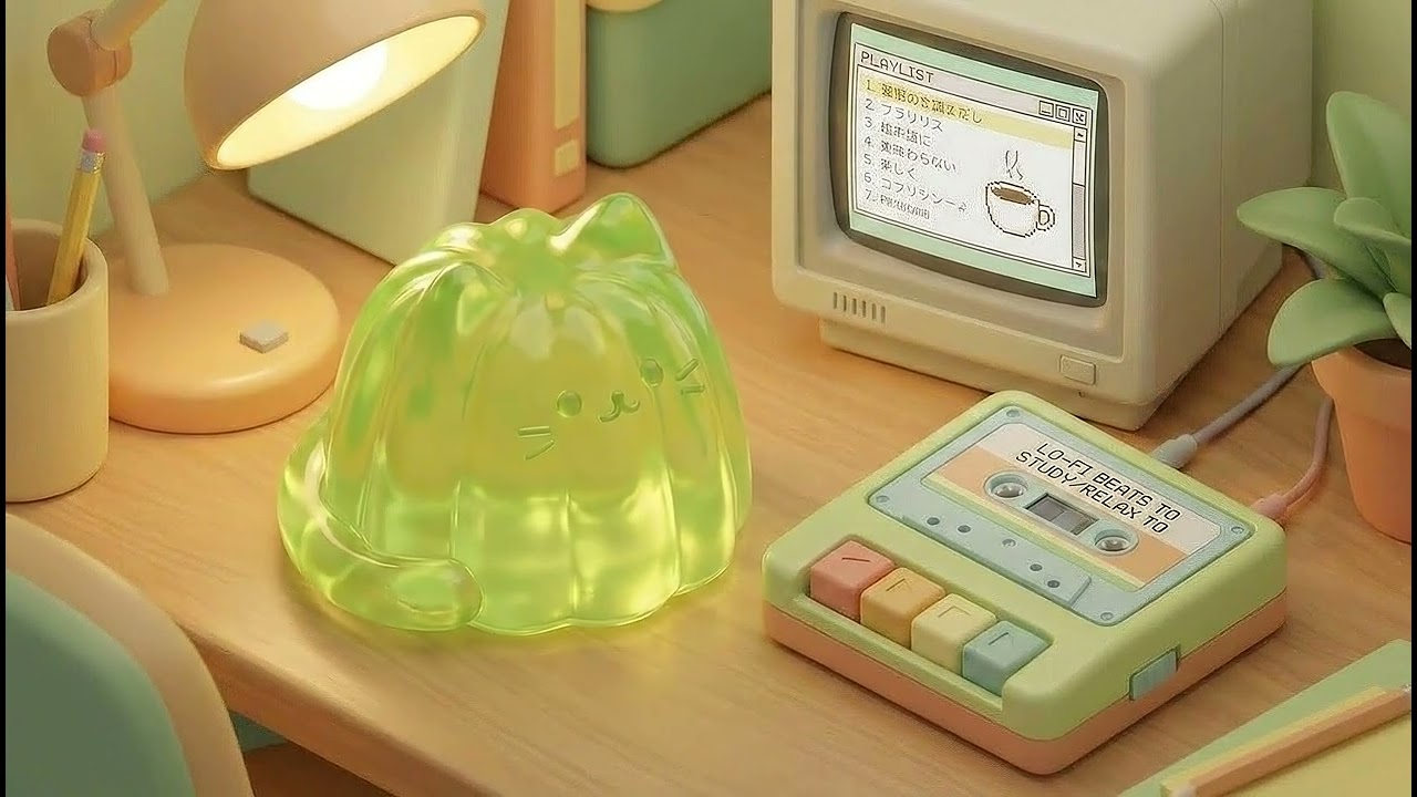 Jelly Cat Lo-fi Pop: Upbeat Relaxing Music for Focus & Good Vibes