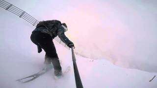 2015-02-25 - Ischgl - Slaloming fast first thing in the morning