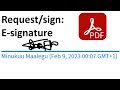 Guide to Requesting or Signing PDFs in Adobe Acrobat โ๏ธ