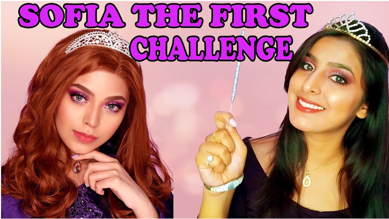 Sofia The First Challenge 🌈❤️ | Princess inspired makeup| Blend It Pretty