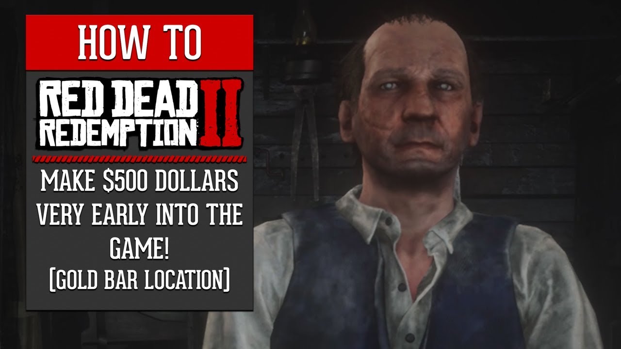 Buy RDR 2 Account, 500 GOLD BARS, 50000$ CASH