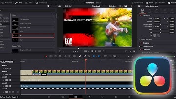 Making YouTube Thumbnails in the FREE version of Davinci Resolve