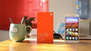 Xiaomi Redmi Note 5A Unboxing and Quick Review Xiaomi Redmi Note 5A Unboxing and Quick Review