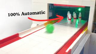 I Built a Fully Functional LEGO Bowling Alley!