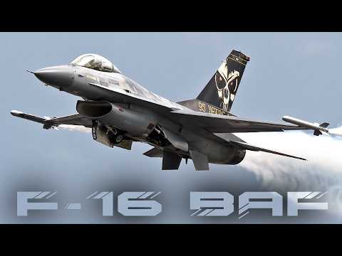 F-16 BAF SOLO DISPLAY 🔥 THE BEAST IN ACTION !