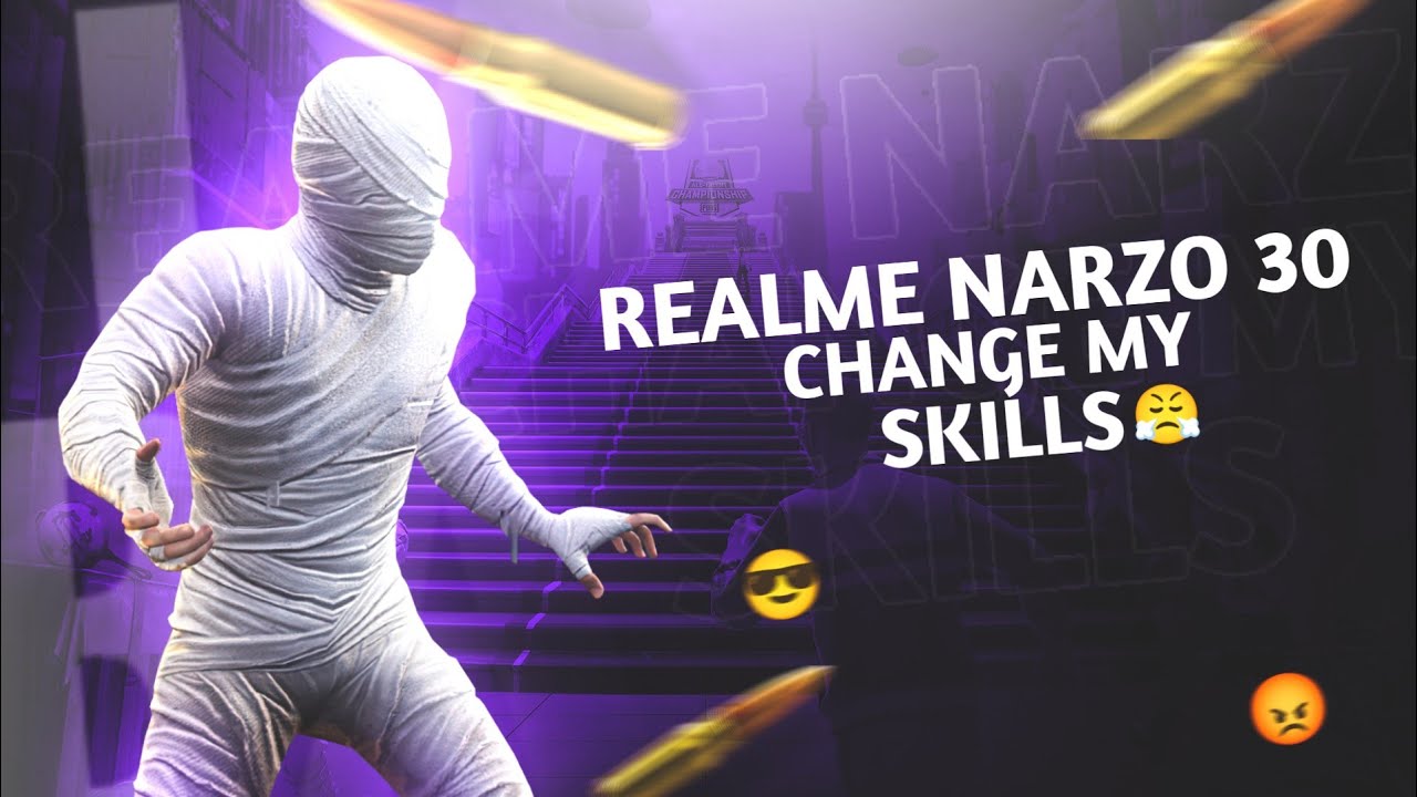 Realme Narzo 30 change my Skills 😤 || bgmi montage ||