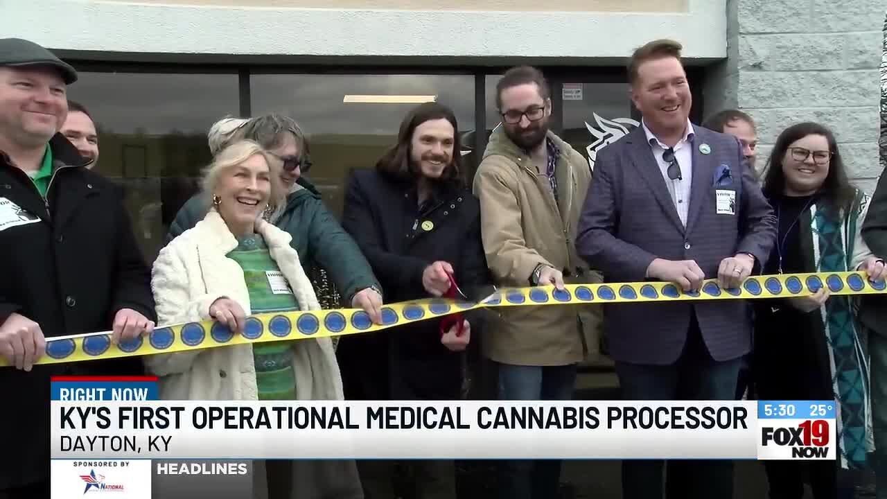 Kentucky’s first medical marijuana processing facility opens in NKY