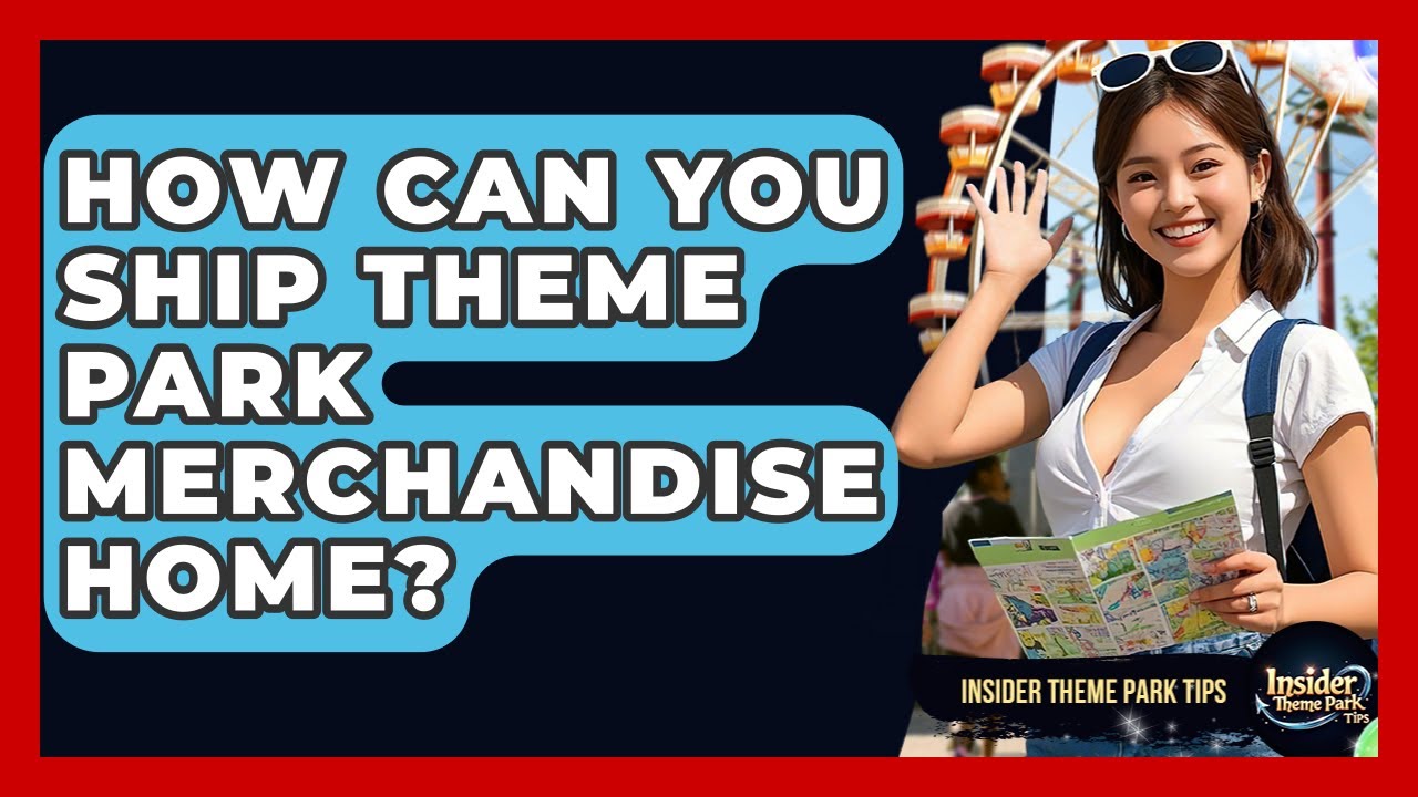 How Can You Ship Theme Park Merchandise Home? - Insider Theme Park Tips