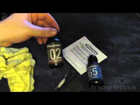 Guitar String Cleaners and Lubricators - Fast Fret, Finger Ease, Dunlop System 65