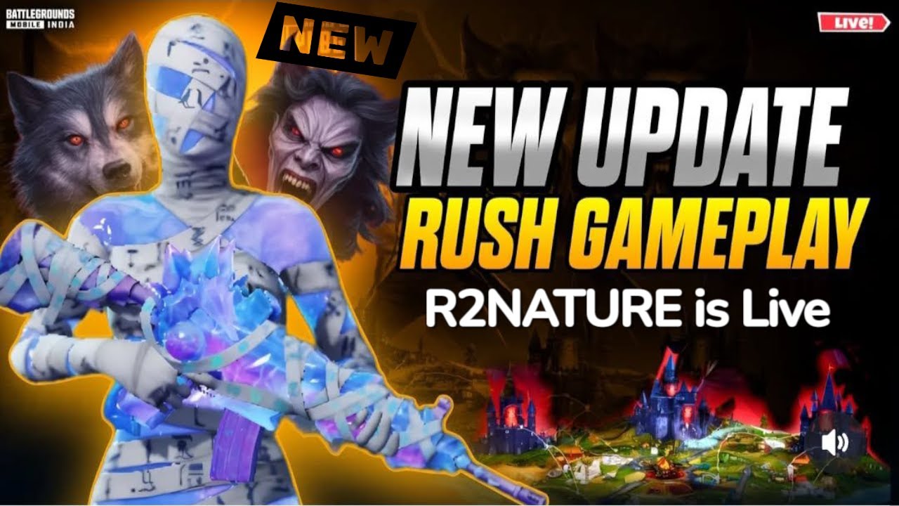 DAY 33/365 / 4.1 UPDATE / R2HNATURE IS LIVE | RUSH GAMEPLAY | ERANGLE 