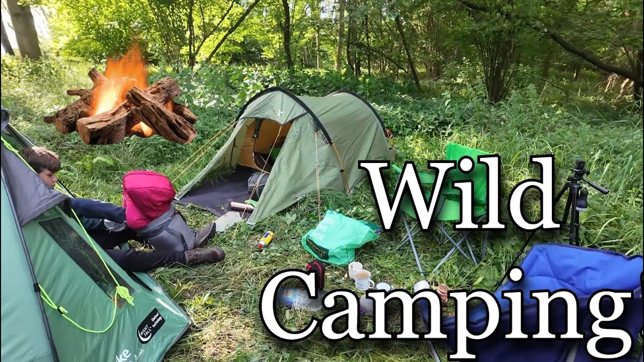 Wild Camping in the Woods!