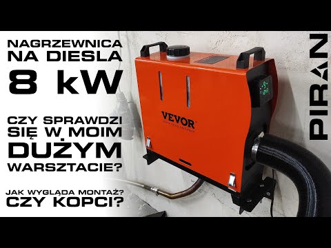 Diesel heater in a large workshop? - 8 kW VEVOR parking heater (aka Chinese Webasto) 🔥