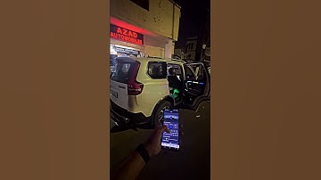 Scorpio N Ambient light🔥😱 #scorpion #shortfeed