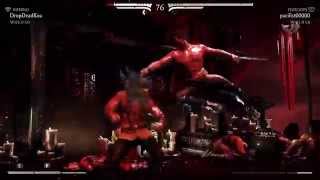 Mortal Kombat X Online Matches| pt. 23 Johnny Cage vs Scorpion (Cold War)