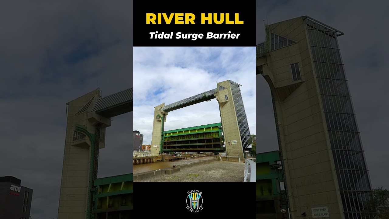 Opening The Tidal Surge Barrier 🙂 