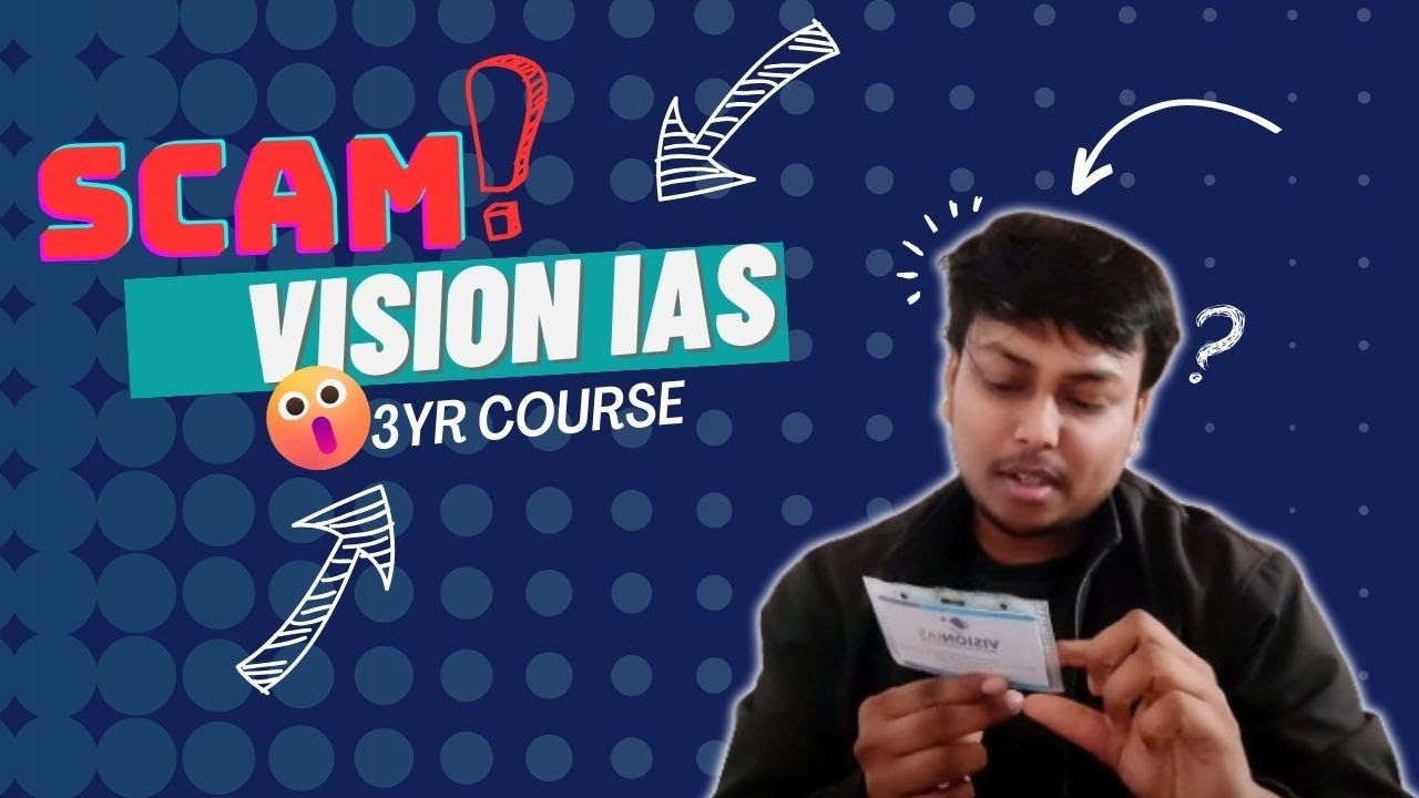 Vision IAS SCAM || 3-Year Course Full Details - Worth it Or Not