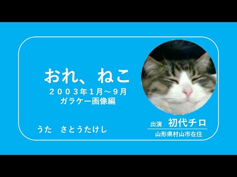 TIRO200309おれねこ（初代チロ・ガラケー画像編）