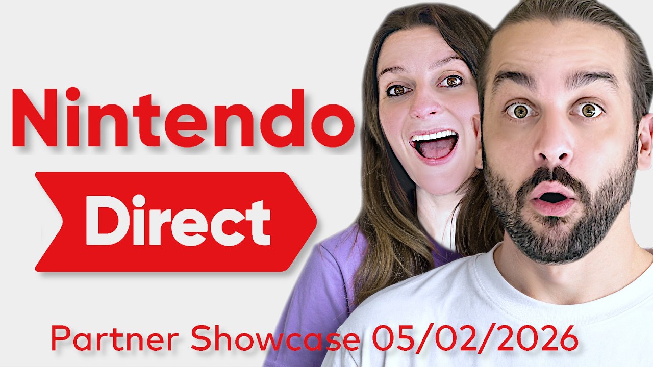 NINTENDO DIRECT : Partner Showcase Réaction Nintendo Switch 2 & Nintendo Switch !
