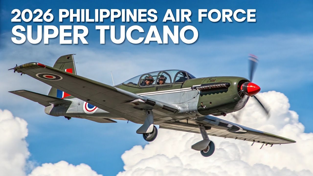 “SHOCK UPGRADE! 🇵🇭 Philippines’ 2026 A-29B Super Tucano Now a Mini Fighter Jet?!”