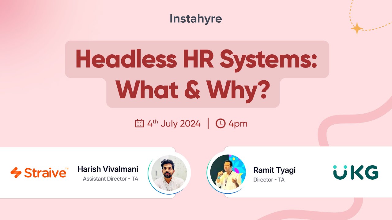 Headless HR Systems: What & Why?