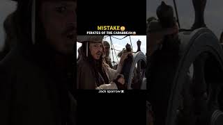 Jack sparro mistake💀🔥| mistake | johnny depp #shorts