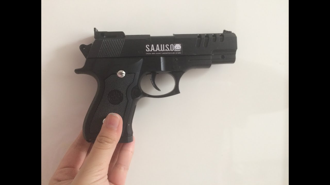 Opening Package Assassination Classroom Ansatsu Kyoushitsu Airsoft Gun Youtube