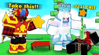Fueling The One Shot Kit By Giving It Damage Stars... (Roblox Bedwars)