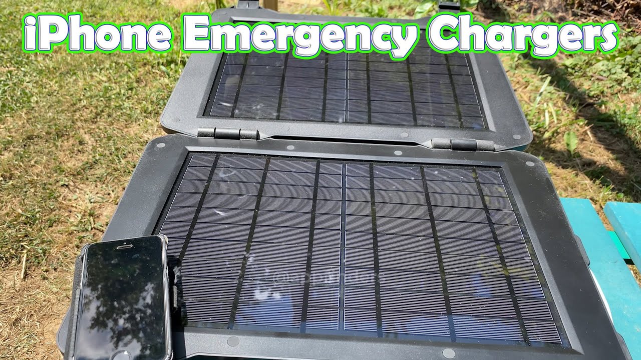 4 Must own Emergency iPhone Chargers (Solar, Hand Crank, AA)