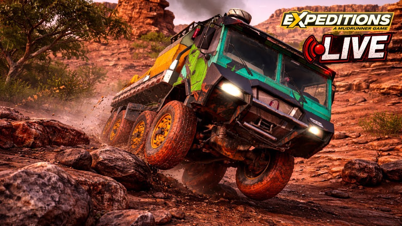 LIVE 🔴 Extreme Expedition Begins! | Expeditions: A MudRunner Game | Hardcore Off-Road Survival