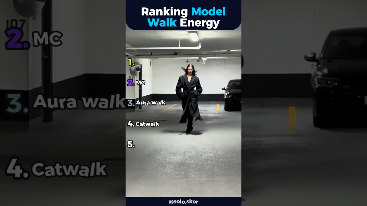 Ranking Model Walk Energy ⚡ 