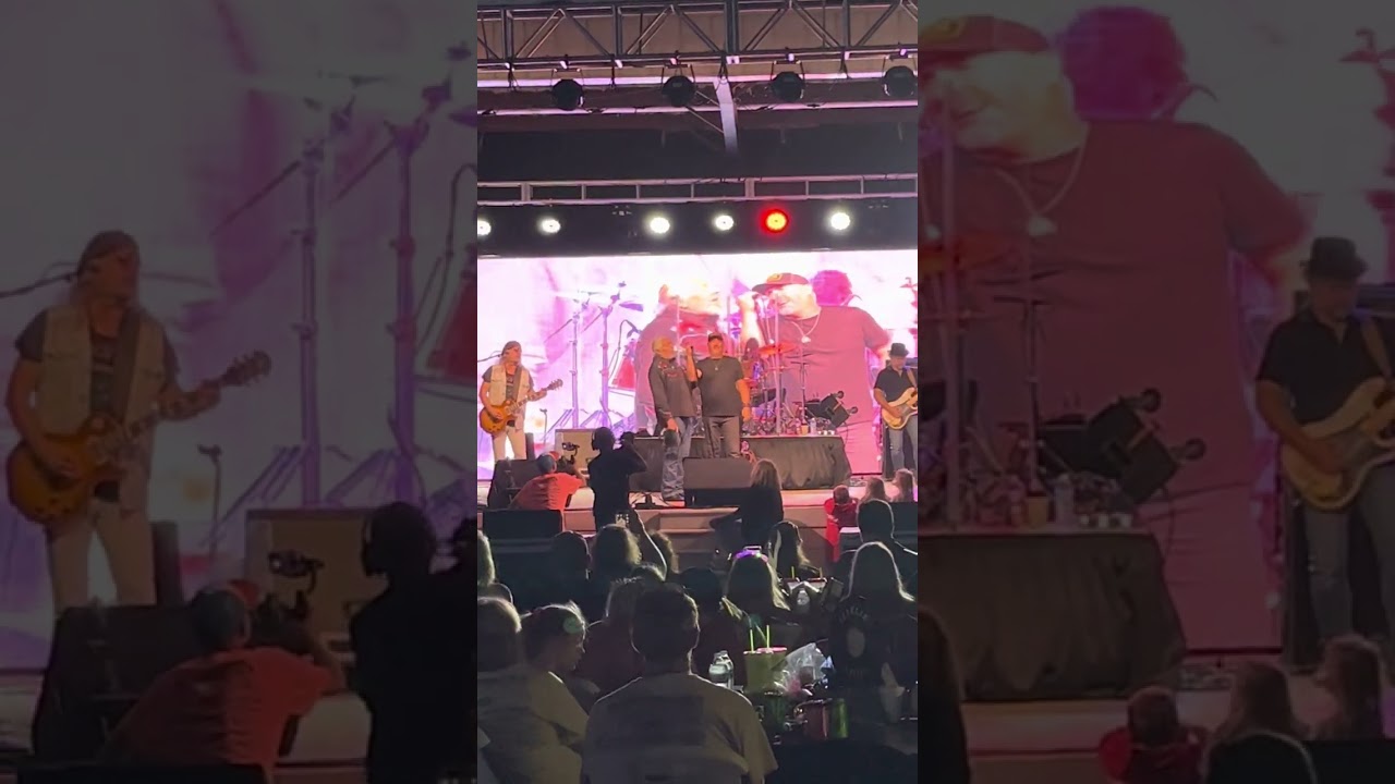 Trey Hawkins closing out Armadillo Festival 2023 with Marshall Tucker Band