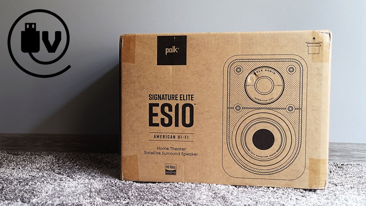 Polk Audio Signature Elite Series ES10 Satellite Speaker - The Unbox Minute (English Version)