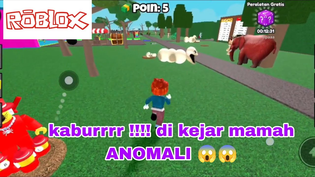 Jangan sampe di kejar mamah ANOMALI 😅😅 | mencuri bayi anomali | roblox