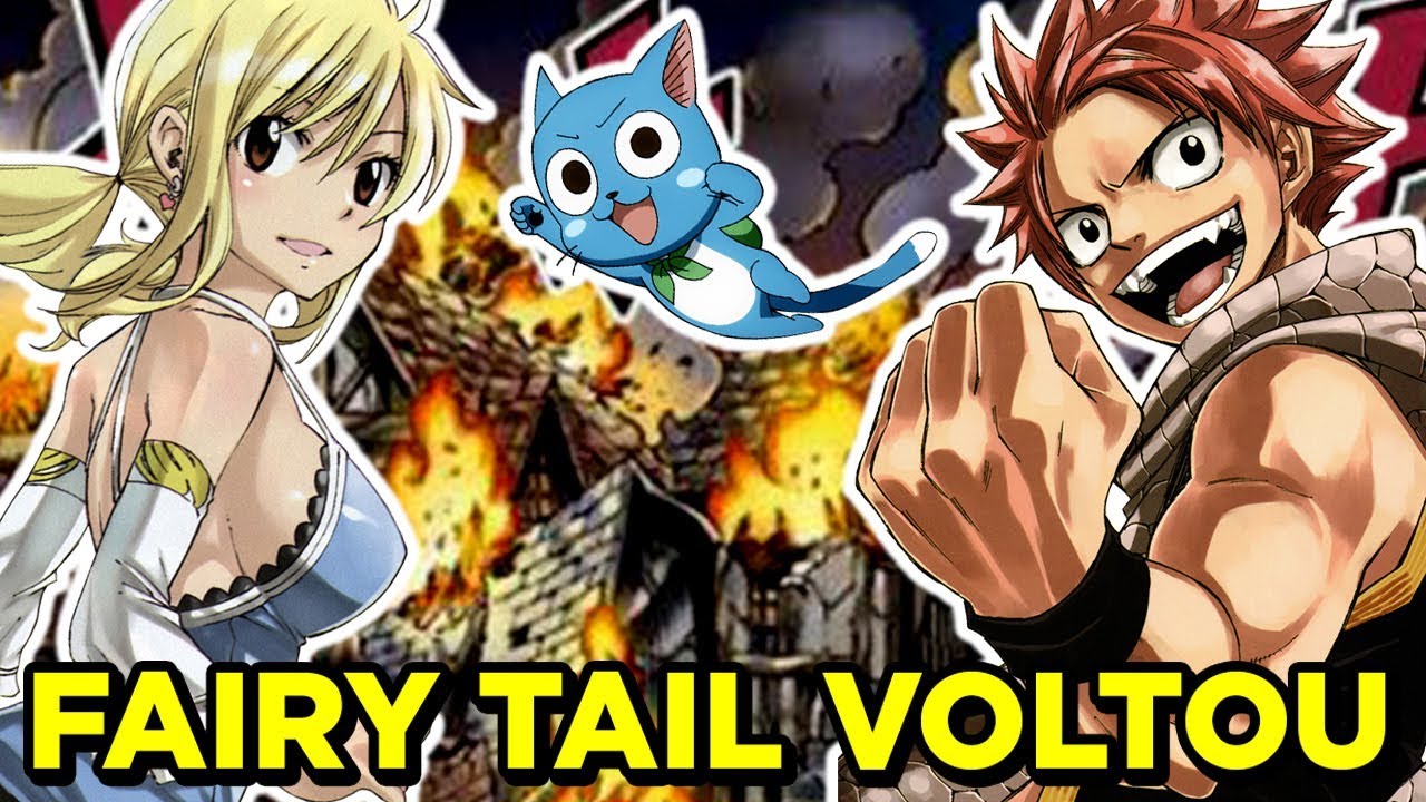 Fairy Tail retornará como anime com a saga 100 Years Quest