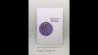 #simplystamping Wonderful Moments Card Tutorial