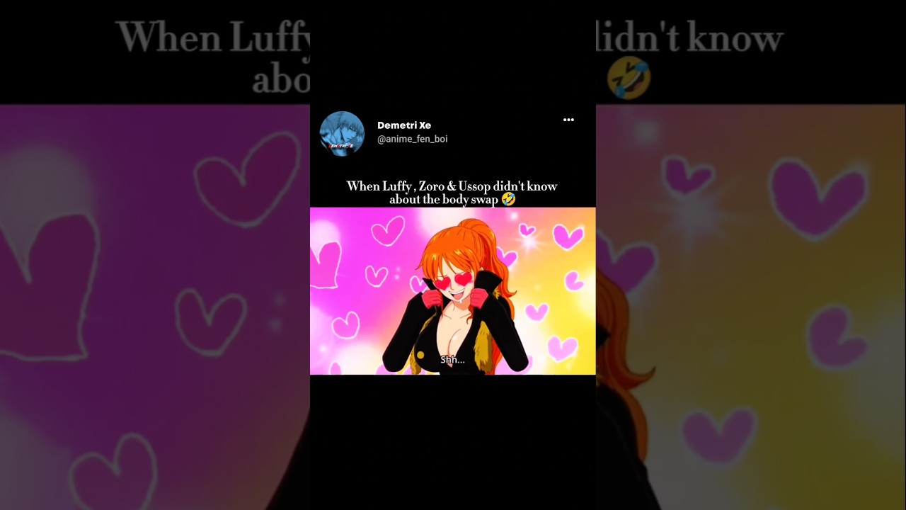 Onepiece Peak Moment | Sanji Take Over Nami's Body 🤣| 