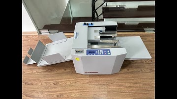 Giao máy cấn giấy lập trình tự động Dumor 332B cao cấp tại Bắc Ninh