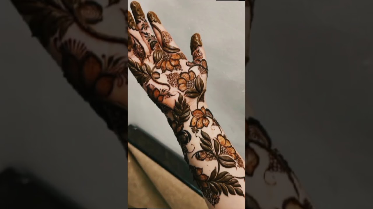 Arabi mehandi design