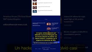 🧐👉 Whitehat devuelve $190,000 tras exploit en Arbitrum: ¿protección o advertencia? #QixNewsCrypto